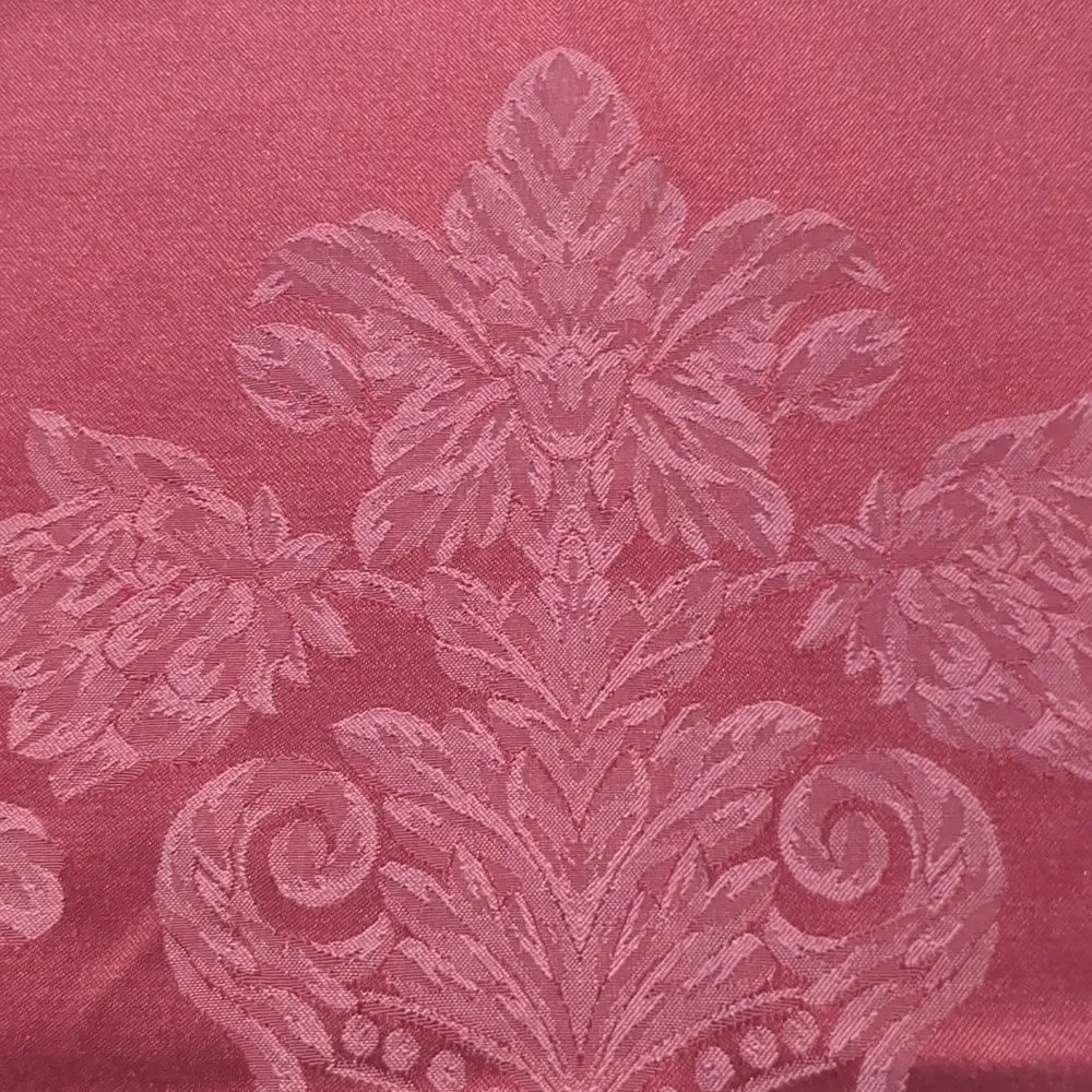 Vintage cranberry damask